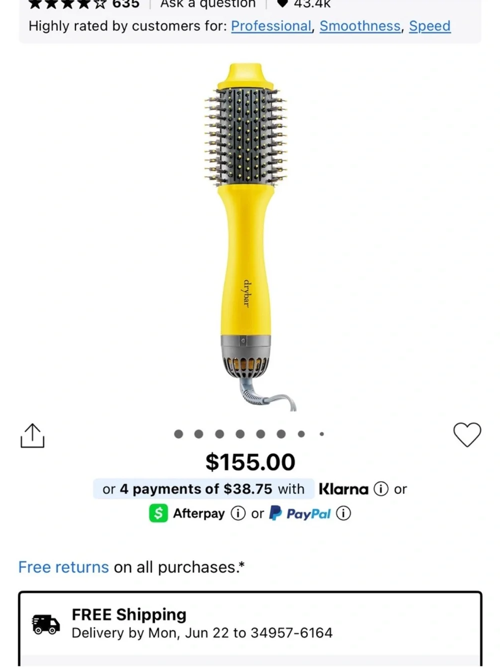 Drybar double shot